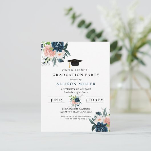 Rustisch Afstuderen van de vlooienvlinder Briefkaart (Staand voorkant)