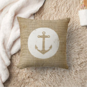 Rustisch  anker kussen (Deken)