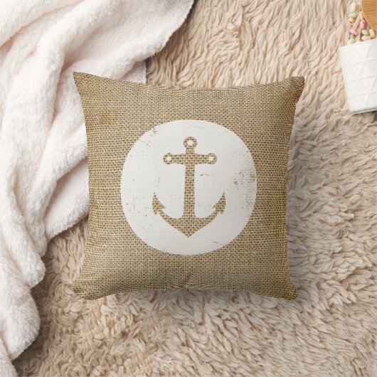 Rustisch  anker kussen (Deken)