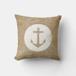 Rustisch anker kussen