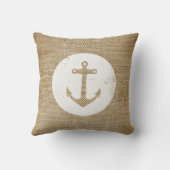 Rustisch  anker kussen (Achterkant)