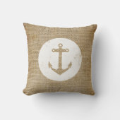 Rustisch  anker kussen (Voorkant)