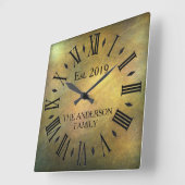  Rustisch Antiek Jubileum voor noodherstel Vierkante Klok (Hoek)