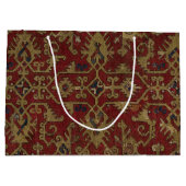 Rustisch Antiek oosterachtig Perzisch Rode Patroon Groot Cadeauzakje (Achterkant)