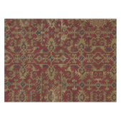 Rustisch Antiek oosterachtig Perzisch Rode Patroon Tafelkleed (Voorkant (Horizontaal))