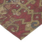 Rustisch Antiek oosterachtig Perzisch Rode Patroon Tafelkleed (Gekanteld)