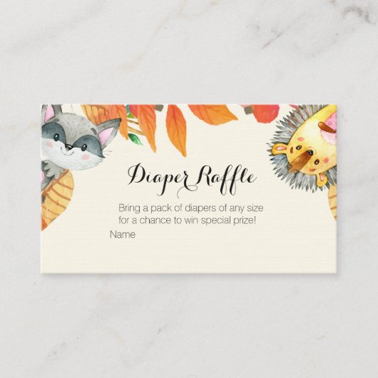 Rustisch Baby shower - Draagbare kaart (Voorkant)