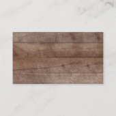 Rustisch Baby shower, luier Raffle Ticket Informatiekaartje (Achterkant)