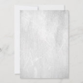 Rustisch Beach Two Hearts Elegant Vrijgezellenfees Kaart (Achterkant)