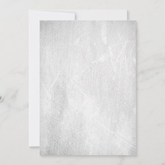 Rustisch Beach White Floral Lantern Baby shower Kaart (Achterkant)