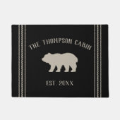 Rustisch Beer op maat Deurmat (Voorkant)