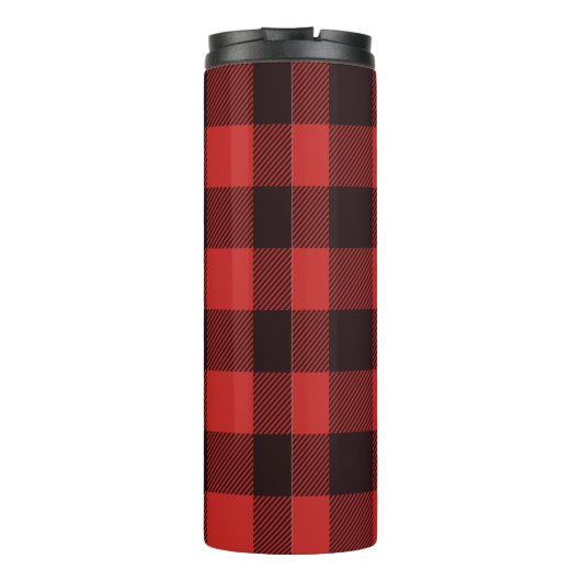 Rustisch Beer voor rode en zwarte flatpanel Thermosbeker (Achterkant)