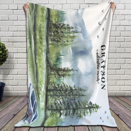 Rustisch bergavontuur met Boat + de Naam van de Do Sherpa Deken