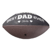 Rustisch beste pap ooit aangepast fotoalkbord american football (Gedraaid 270)