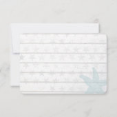 Rustisch blauw Wooden Nautisch strand | RSVP Wedde (Achterkant)