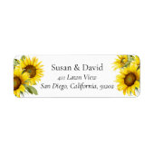 Rustisch Boerderij Adres label (Voorkant)