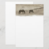 Rustisch Boerderij Briefpapier (Voorkant / Achterkant)