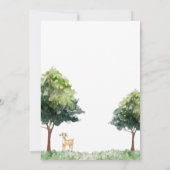 Rustisch Boerderij Dierlijk geslacht Neutraal Baby Kaart (Achterkant)