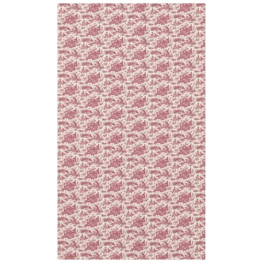  Rustisch Boerderij Frans Toile-Red & Tan Tafelkleed (Voorkant)