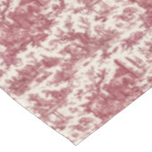  Rustisch Boerderij Frans Toile-Red & Tan Tafelkleed (Gekanteld)