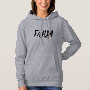 Rustisch BOERDERIJ LIFE in script Hoodie
