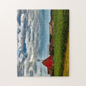 Rustisch  Boerderij Teelt Sojabonen Legpuzzel (Verticaal)