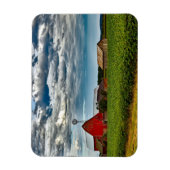 Rustisch Boerderij Teelt Sojabonen Magneet (Verticaal)