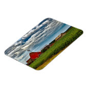 Rustisch Boerderij Teelt Sojabonen Magneet (Linkerzijde)