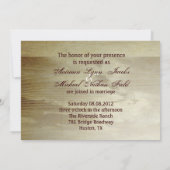 Rustisch Boerderij Truck Western Land Weddenschap Kaart (Achterkant)