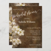 Rustisch Bohemen Blossom-Vrijgezellenfeest Kaart (Voorkant / Achterkant)