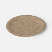 Rustisch Bord met Burlap-effect (Gekanteld)