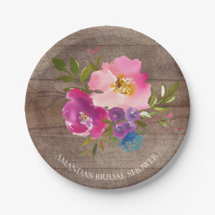 Rustisch Bord met houten lentevloeren