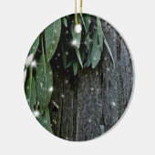 Rustisch bordenhout en steenslag | Landenkaart Keramisch Ornament (Links)