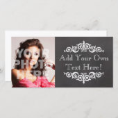 Rustisch  Chalkboard, aangepast (Voorkant / Achterkant)