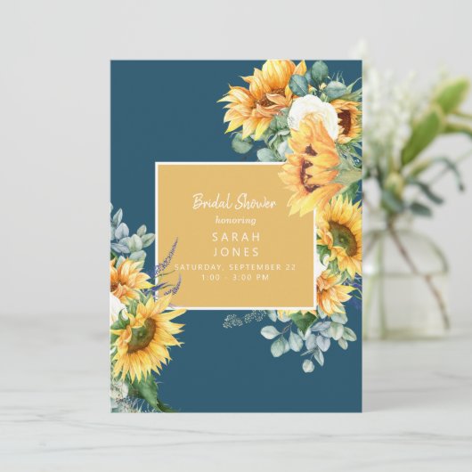 Rustisch Eucalyptus - Blauwgroen Vrijgezellenfeest Kaart (Staand voorkant)