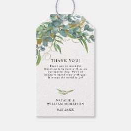 Rustisch Eucalyptus & Laurel Gift Label Cadeaulabel