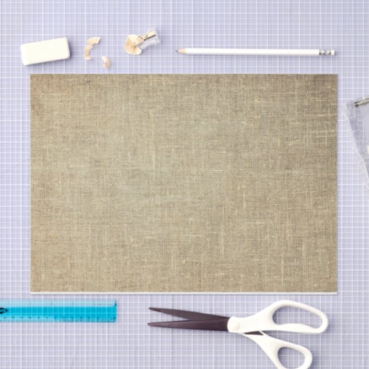 Rustisch Faux Burlap-papier Tissuepapier (Craft)