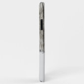 Rustisch faux-hout, naam grijs Case-Mate iPhone case (Achterkant/rechts)