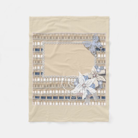 Rustisch Fleece Deken (Voorkant)