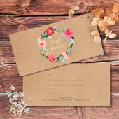 Rustisch Floral Garland Gift Certificate