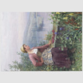 Rustisch Frans debetpapier voor meisjes Tissuepapier (Voorkant)