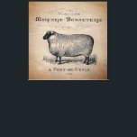 Rustisch Frans Land Sheep Typography Farmhouse Canvas Afdruk<br><div class="desc">Rustieke Franse Country Sheep Typography Boerderij Canvas - zou een verklaring in elke kamer te maken. Print is onderdeel van een collectie.</div>