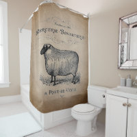 Rustisch Frans Land Sheep Typography Farmhouse