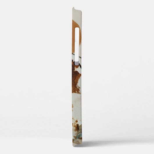 Rustisch gebilderd berglandschap Case-Mate iPhone case (Achterkant / Links)