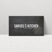 Rustisch gebundeld Logo alkbord Visitekaartje