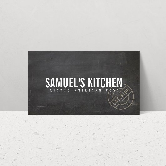  Rustisch gebundeld Logo alkbord Visitekaartje