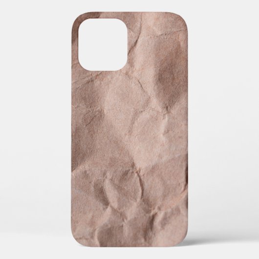 Rustisch gecrêpt papier Case-Mate iPhone case (Achterkant)