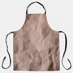 Rustisch gecrêpt papier schort