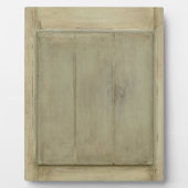 Rustisch gekleurd hout fotoplaat (Voorkant)