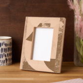 Rustisch geometrisch patroon gegraveerde lijstjes (Links)